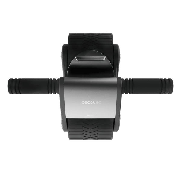 7236-Imagen-3 Imagen 3 Rueda abdominal Drumfit AB Fit de Cecotec con rebote automático. Su diseño compacto de 10 cm de ancho incluye esterilla acolchada. Soporta hasta 100 kg.