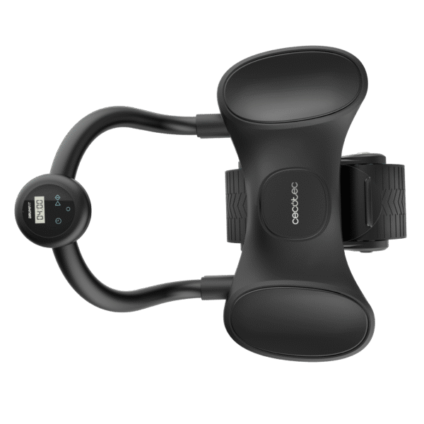 Imagen 2 Rueda abdominal Drumfit AB Fit Pro de Cecotec con rebote automático, soporte para codos y diseño compacto. Incluye esterilla antideslizante y acolchada.