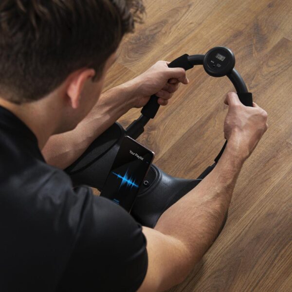 Imagen 6 Rueda abdominal Drumfit AB Fit Pro de Cecotec con rebote automático, soporte para codos y diseño compacto. Incluye esterilla antideslizante y acolchada.