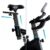 Imagen 6 Bicicleta de spinning Drumfit Indoor 24000 Race Sprint con volante de 24 kg, resistencia por fricción, pulsómetro, pantalla LCD y conectividad con APP.