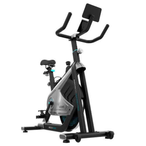 7246-Imagen-2 Imagen 2 Bicicleta indoor DrumFit 15000 Magnetic Connected Cecotec. Volante de 15 kg, resistencia magnética, conexión APP, pantalla LCD, pulsómetro y sillín de gel.