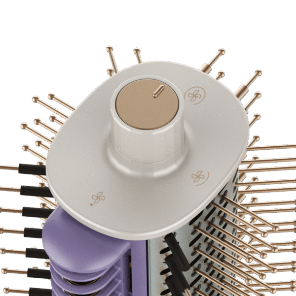 Imagen 3 Cepillo de aire CeramicCare Allin1 de 1500 W. Seca, moldea, alisa y da volumen con 3 direcciones de aire y revestimiento cerámico para un cabello brillante.