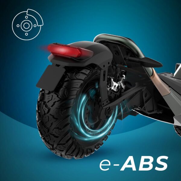 Imagen 7 Patinete Cecotec Bongo Serie Doble Z 80 con doble motor de 2200 W, batería de 20000 mAh y autonomía de 85 km. Supera pendientes del 15% con total estabilidad.