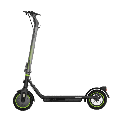 Imagen 2 Patinete eléctrico Cecotec Bongo Serie D30 Mobile con 650 W de potencia máxima, 30 km de autonomía, ruedas de 8,5 pulgadas y soporte para móvil integrado.