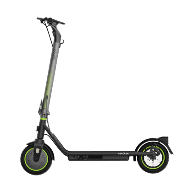 Imagen 2 Patinete eléctrico Cecotec Bongo Serie D30 Mobile con 650 W de potencia máxima, 30 km de autonomía, ruedas de 8,5 pulgadas y soporte para móvil integrado.