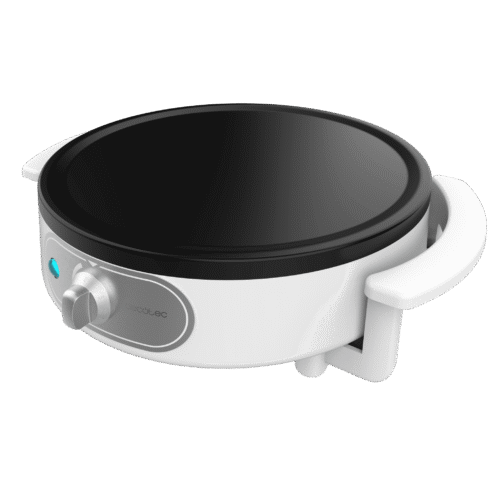 8034-Imagen-2 Imagen 2 Crepera eléctrica de 1200 W con placa de 30,5 cm. Revestimiento antiadherente RockStone, potencia regulable y protección contra sobrecalentamiento.