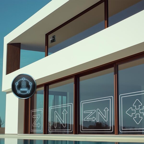 Imagen 6 Robot limpiacristales Conga Windroid 1490 TwerkingSpray Connected con APP, pulverizador inteligente y navegación iTech WinSquare para acabados profesionales.