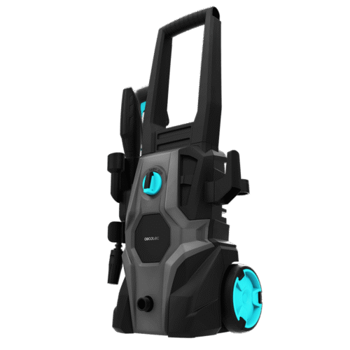 Imagen 2 Hidrolimpiadora Cecotec HydroBoost 1400 EasyGo de 1400 W, presión de 105 bar y caudal de 408 l/h. Diseño compacto y ligero para limpieza eficiente en exteriores.