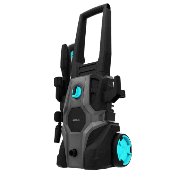 Imagen 2 Hidrolimpiadora Cecotec HydroBoost 1400 EasyGo de 1400 W, presión de 105 bar y caudal de 408 l/h. Diseño compacto y ligero para limpieza eficiente en exteriores.