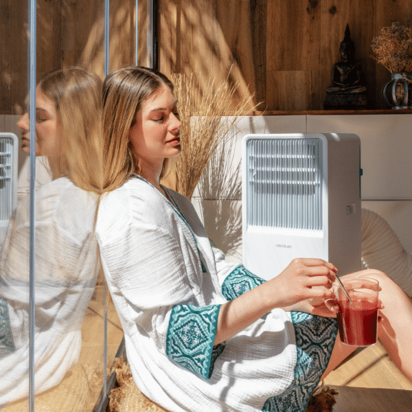 Imagen 8 Aire acondicionado portátil ForceClima 7150 Style con 7000 BTU. Climatización 3 en 1: refrigeración, ventilación y deshumidificación. Eficiencia clase A.