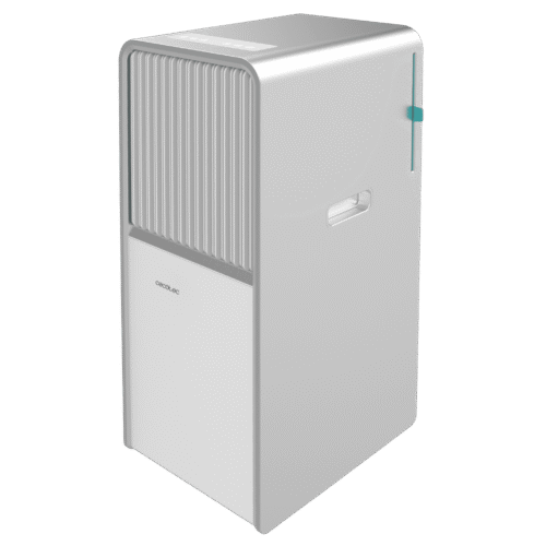 Imagen 2 Aire acondicionado portátil de 12000 BTU con bomba de calor y sistema 4 en 1. Climatiza estancias de hasta 30 m² con eficiencia energética A y diseño elegante.