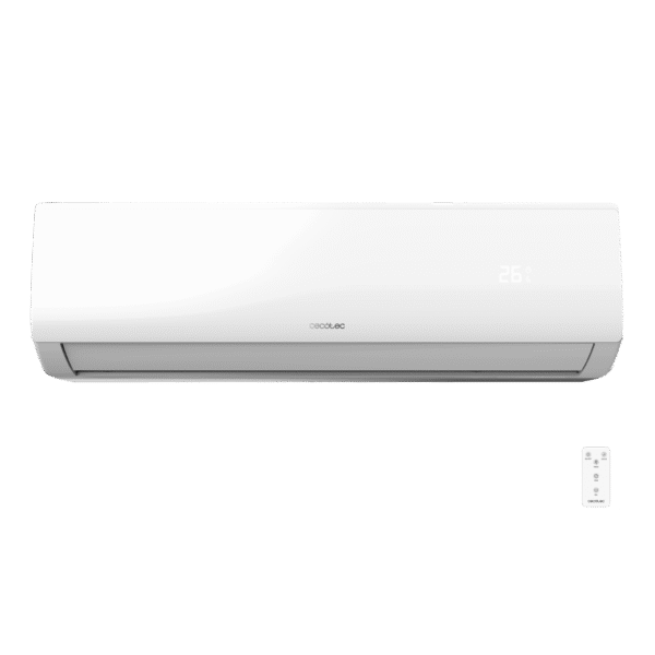 Imagen 2 Aire acondicionado split AirClima 24000 Smartfresh. 24000 BTU, bomba de calor, sistema Inverter, gas R32 y pantalla LED. Climatización eficiente todo el año.