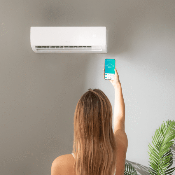 Imagen 6 Aire acondicionado split 12000 BTU Inverter con bomba de calor y WiFi. Eficiencia A++, pantalla LED y mando a distancia para una climatización inteligente.