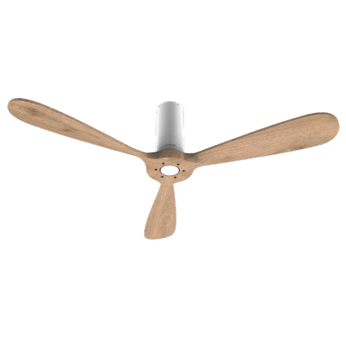 8237-Imagen-2 Imagen 2 Ventilador de techo de 52” con WiFi, motor DC de 40 W y protección IP44. Incluye mando a distancia, 6 velocidades, temporizador y función verano-invierno.