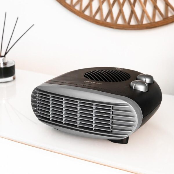 Imagen 8 ReadyWarm 2000 Max Horizon Black: termoventilador de 2000 W con 3 modos, termostato regulable y máxima seguridad contra sobrecalentamiento. Potencia y diseño.