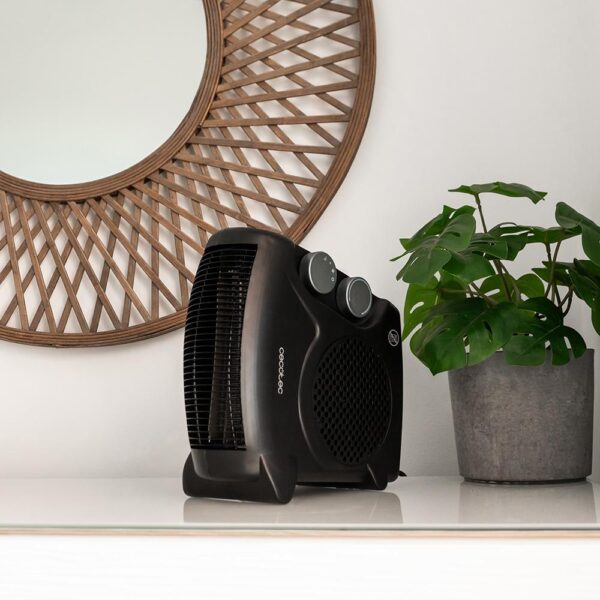Imagen 4 El termoventilador ReadyWarm 2000 Max Dual Black de 2000 W ofrece calor rápido y eficiente con 3 modos de funcionamiento y doble sistema de seguridad integrado.