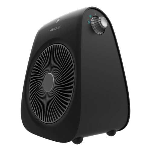 Imagen 2 Termoventilador Cecotec ReadyWarm 2000 Max Force Black de 2000 W con 3 modos, 2 niveles de potencia y sistema de seguridad contra sobrecalentamiento.