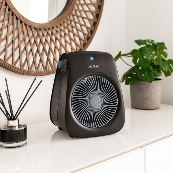 Imagen 4 Termoventilador Cecotec ReadyWarm 2000 Max Force Black de 2000 W con 3 modos, 2 niveles de potencia y sistema de seguridad contra sobrecalentamiento.