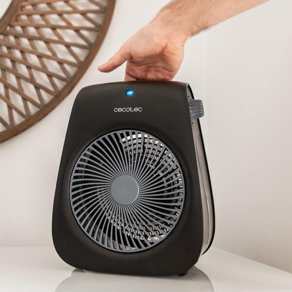 Imagen 7 Termoventilador Cecotec ReadyWarm 2000 Max Force Black de 2000 W con 3 modos, 2 niveles de potencia y sistema de seguridad contra sobrecalentamiento.