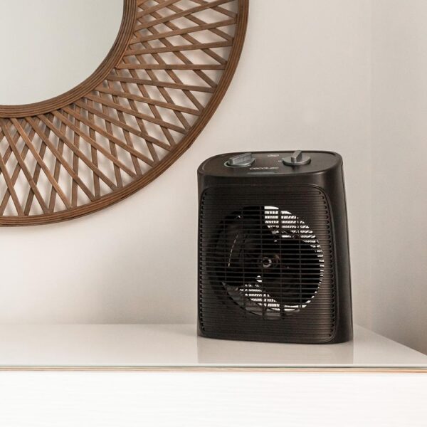 Imagen 5 Termoventilador ReadyWarm 2050 Max Force Black de 2000 W. Incluye 3 modos, termostato regulable y doble sistema de seguridad para un confort total y seguro.