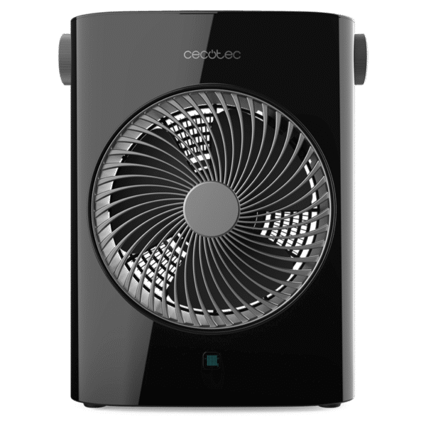 Imagen 3 Termoventilador ReadyWarm 2070 Max Force Black de 2000 W con termostato regulable, tres modos de funcionamiento y sistema de seguridad contra sobrecalentamiento.