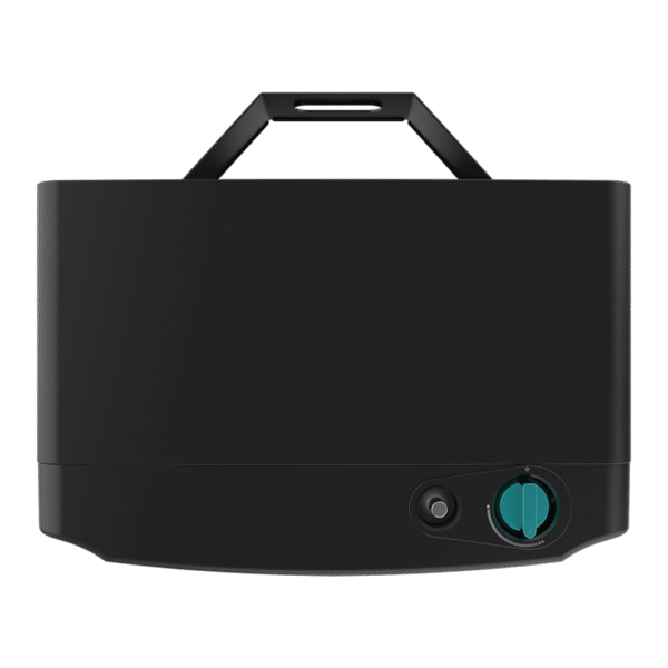 Imagen 4 Estufa de gas plegable de llama azul con 4200 W. Incluye encendido piezoeléctrico, 2 niveles de potencia y triple sistema de seguridad para calentar el hogar.