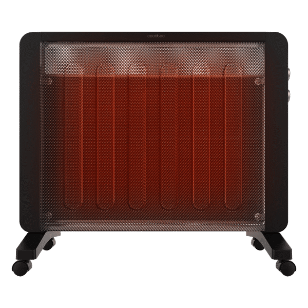 8266-Imagen-2 Imagen 2 Placa radiante de mica Ready Warm 2000 Now con 2000 W. Calentamiento rápido, termostato regulable, 2 niveles de potencia y sistema de seguridad antivuelco.