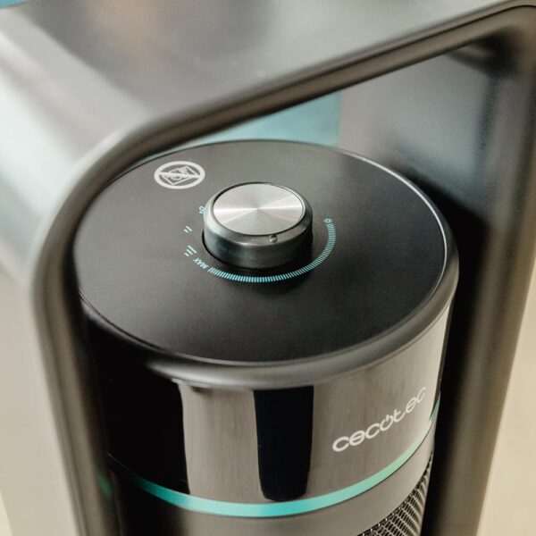 8272-Imagen-7 Imagen 7 Calefactor cerámico vertical de 2000 W con oscilación y termostato regulable. Incluye 3 modos de funcionamiento y protección contra sobrecalentamiento.