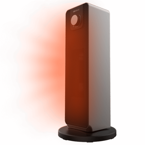 Imagen 2 Calefactor cerámico de 2000 W con oscilación automática y 3 modos. Incluye termostato regulable, tecnología PTC de calentamiento rápido y protección antivuelco.