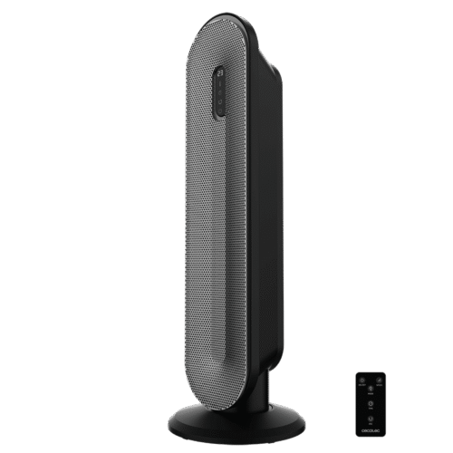 Imagen 2 Calefactor cerámico inteligente de 2000 W con oscilación y tecnología PTC. Ofrece 3 modos, termostato regulable y máxima seguridad para un calentamiento rápido.