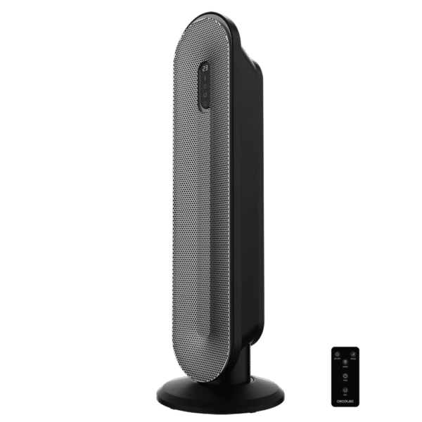 8279-Imagen-2 Imagen 2 Calefactor cerámico inteligente de 2000 W con oscilación y tecnología PTC. Ofrece 3 modos, termostato regulable y máxima seguridad para un calentamiento rápido.