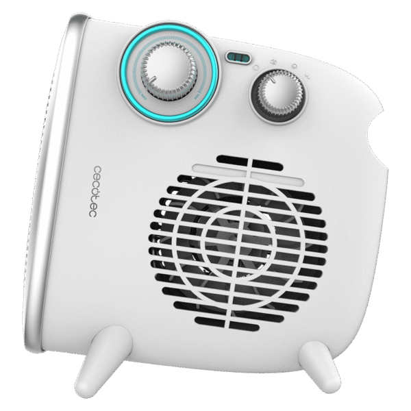 Imagen 3 Termoventilador ReadyWarm 2070 Max Dual White de 1800 W con termostato regulable, 3 modos de funcionamiento y sistema de seguridad contra sobrecalentamiento.