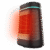 Imagen 2 Calefactor cerámico negro de 1500 W con oscilación y 3 modos. Diseño compacto, tecnología PTC eficiente y triple sistema de seguridad para el hogar.