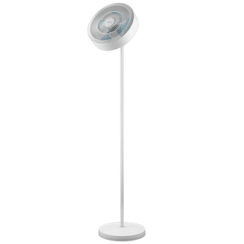 8346-Imagen-2 Imagen 2 Ventilador de pie EnergySilence FanLamp con motor DC 10W, luz LED 15W, 9 velocidades y mando a distancia. Eficiencia y luz ajustable en un diseño elegante.