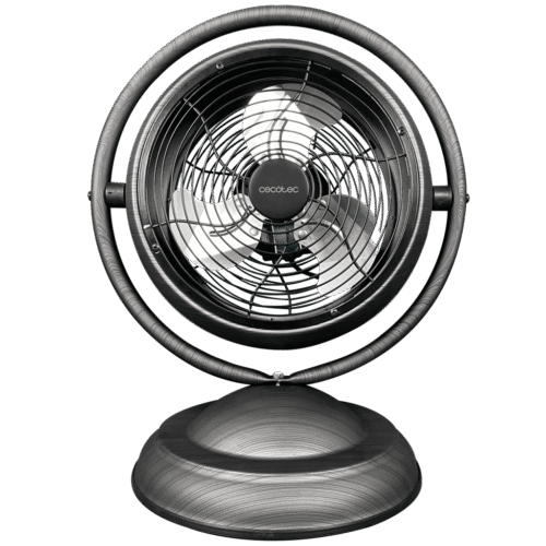 8350-Imagen-2 Imagen 2 Ventilador de sobremesa EnergySilence 1000 RetroDesk Wood de 20 W. Diseño vintage con acabados en madera, 3 velocidades y sistema silencioso de 10 pulgadas.