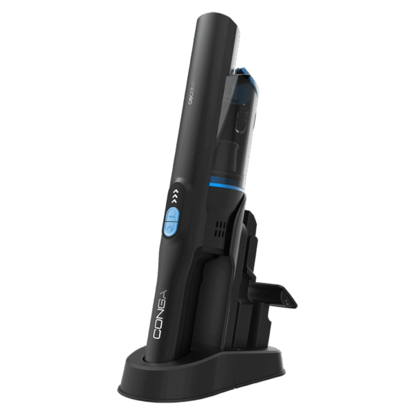 Imagen 3 Aspiradora de mano Conga Rockstar Micro+ Animal con motor Digital Brushless de 200 W, 20 kPa de succión, autonomía de 40 min y accesorios para mascotas.