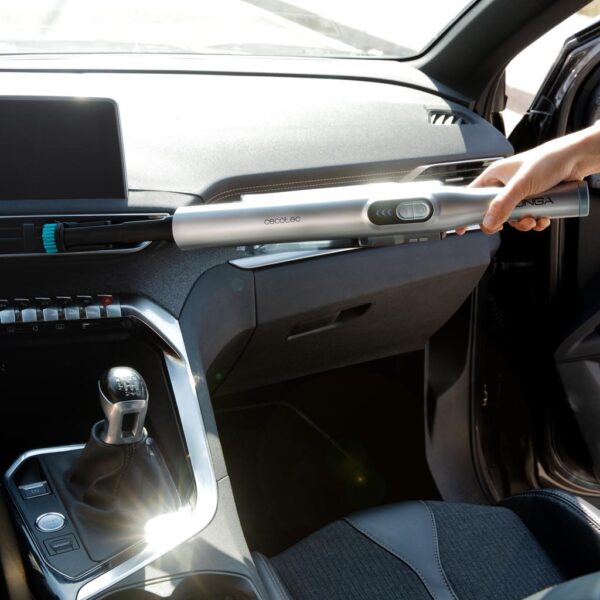 Imagen 5 Aspiradora de mano con motor Digital Brushless de 90 W, 13 kPa de succión y 40 min de autonomía. Incluye base de carga y accesorios para hogar y coche.