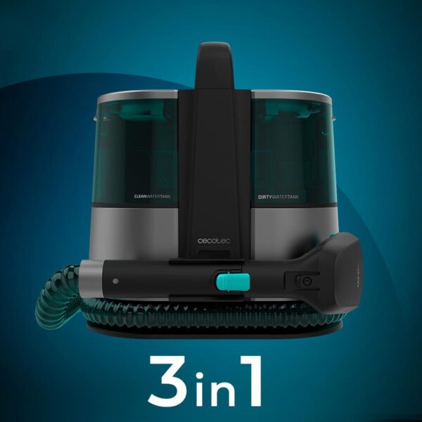 8425-Imagen-3 Imagen 3 Aspirador de tapicerías Conga 4000 Carpet&Spot Clean con 400 W de potencia, 12 kPa de succión y sistema de doble depósito para una limpieza profunda y eficaz.