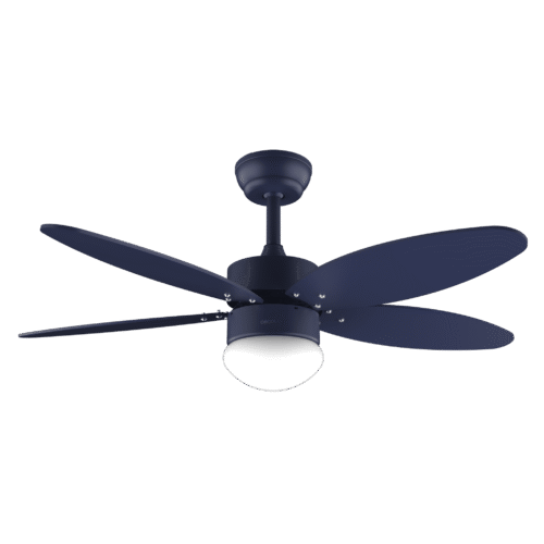 Imagen 2 Ventilador de techo EnergySilence Aero 4260 Full Purple de 42” con motor DC, luz LED, mando a distancia, 6 velocidades y sistema de inversión de giro.