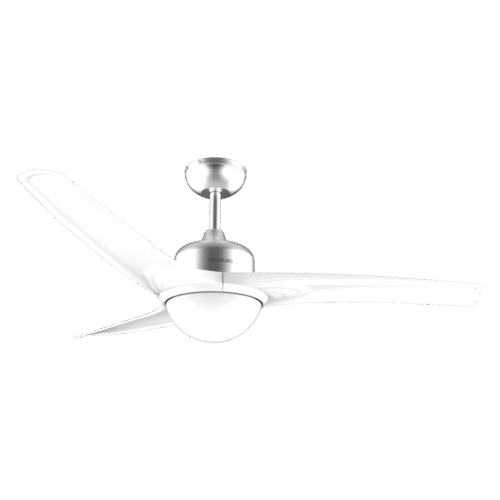 8486-Imagen-2 Imagen 2 Ventilador de techo EnergySilence Aero 560 IronWhite de 52” con luz LED 18W. Motor de 62W, 3 aspas, mando a distancia y función verano/invierno.