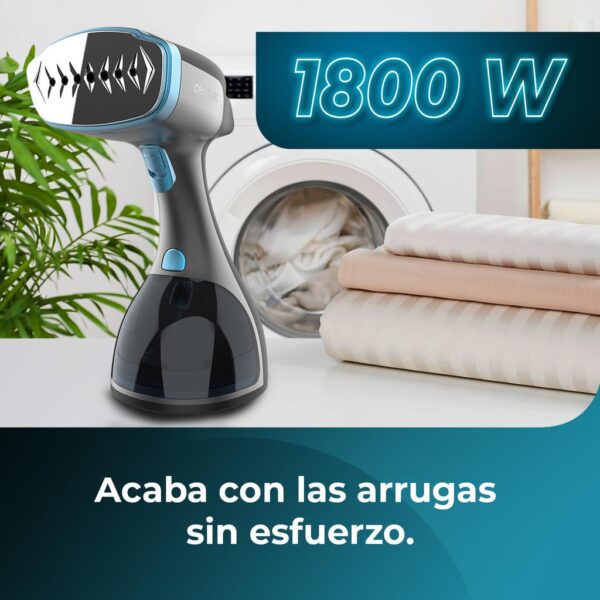 Imagen 4 Plancha vertical Cecotec IronHero 1800 Ultimate de 1800 W con suela cerámica. Elimina arrugas de forma rápida, desinfecta y desodoriza todo tipo de tejidos.