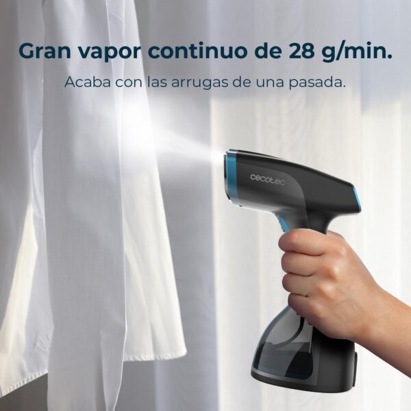 Imagen 5 Plancha vertical Cecotec IronHero 1800 Ultimate de 1800 W con suela cerámica. Elimina arrugas de forma rápida, desinfecta y desodoriza todo tipo de tejidos.