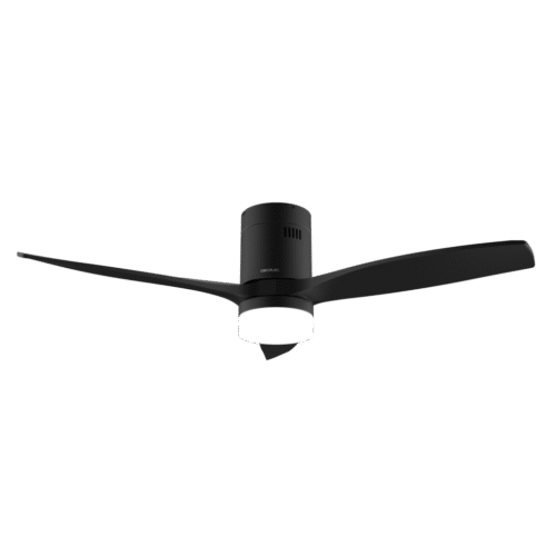 Imagen 2 Ventilador de techo IP44 de 52" con motor DC de 40 W. Incluye luz LED, control por WiFi, 6 velocidades y función verano-invierno. Ideal para exteriores.