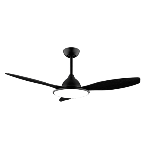 8562-Imagen-2 Imagen 2 Ventilador de techo con motor DC de 35 W y luz LED. Silencioso, 48 pulgadas, 6 velocidades, mando a distancia y función verano/invierno para climatización.