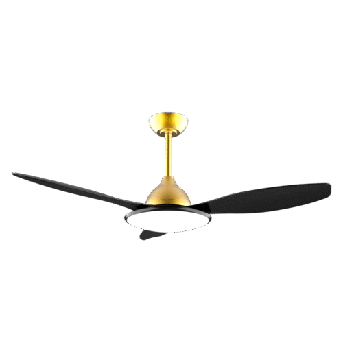 8564-Imagen-2 Imagen 2 Ventilador de techo EnergySilence 4800 Light GoldBlack con motor DC de 35 W. Luz LED, 48 pulgadas, 6 velocidades, temporizador y función verano/invierno.