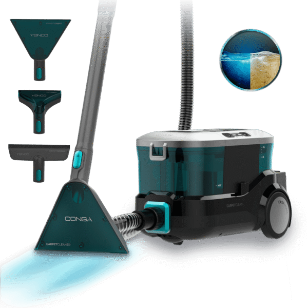 Robot limpiacristales Conga Windroid 1490 TwerkingSpray Connected con sistema de pulverización y mopa vibratoria