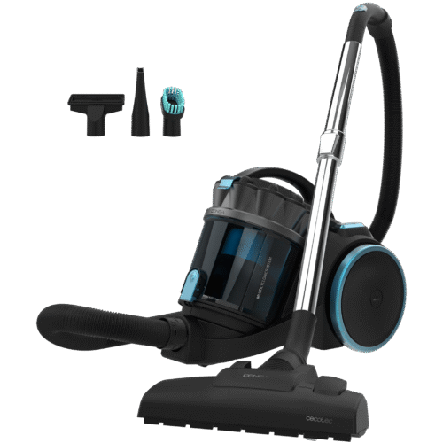 Imagen 2 Aspirador de trineo Conga Rockstar Multicyclonic XL de 800 W sin bolsas. Depósito de 4 L, filtrado de alta eficiencia y diseño ergonómico para limpieza total.