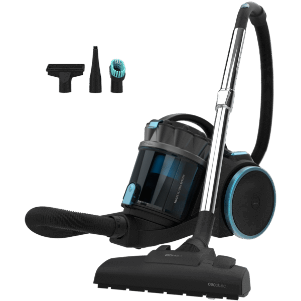 Imagen 2 Aspirador de trineo Conga Rockstar Multicyclonic XL de 800 W sin bolsas. Depósito de 4 L, filtrado de alta eficiencia y diseño ergonómico para limpieza total.