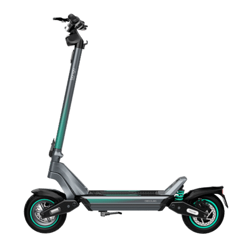 Imagen 2 Patinete eléctrico Cecotec Bongo Y45 Connected con 750 W, autonomía de 45 km y doble suspensión. Cumple la normativa VMP. Ideal para movilidad urbana eficiente.