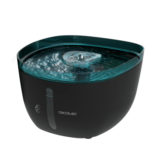 Imagen 2 Fuente automática para mascotas Cecotec Pumba 2200 Refresh con 2 litros de capacidad, filtro purificador y luz interior para mantener el agua fresca diaria.